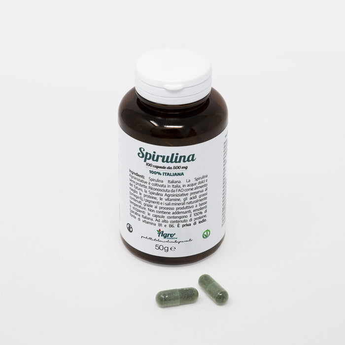 ALGA SPIRULINA CAPSULE VEGETALI