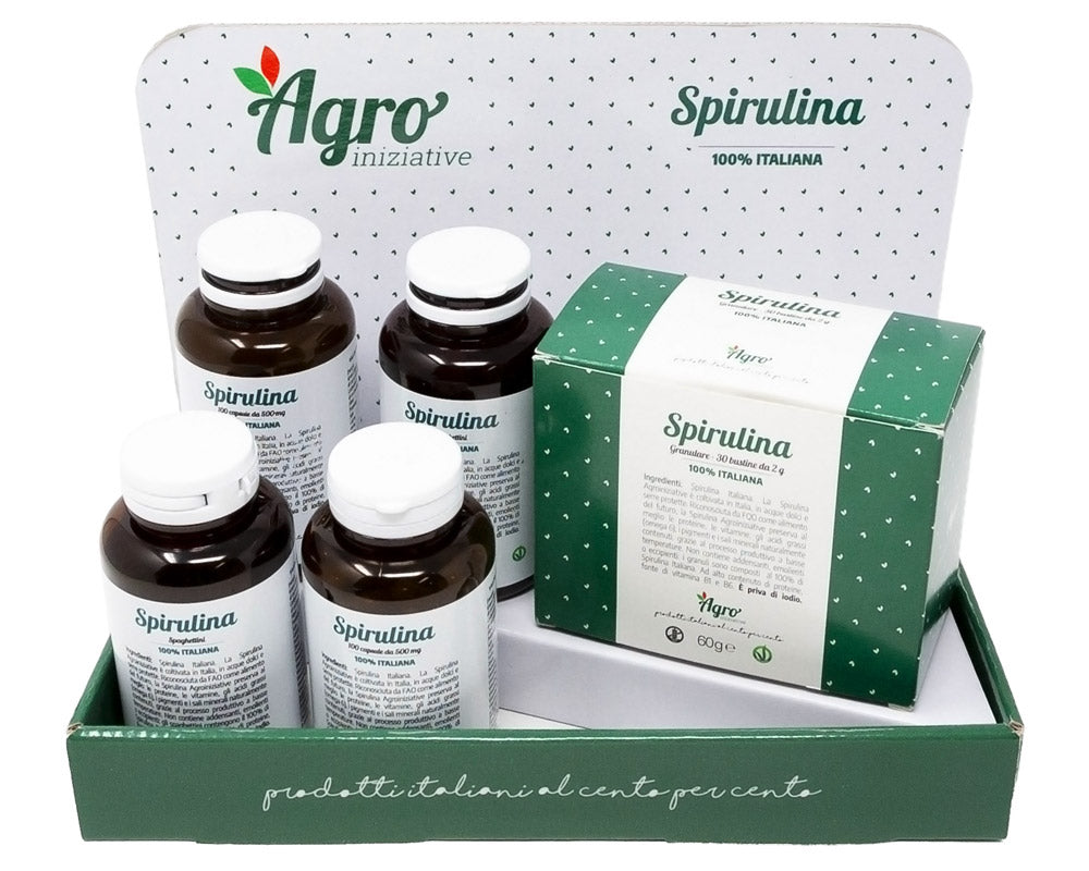 ALGA SPIRULINA CAPSULE VEGETALI